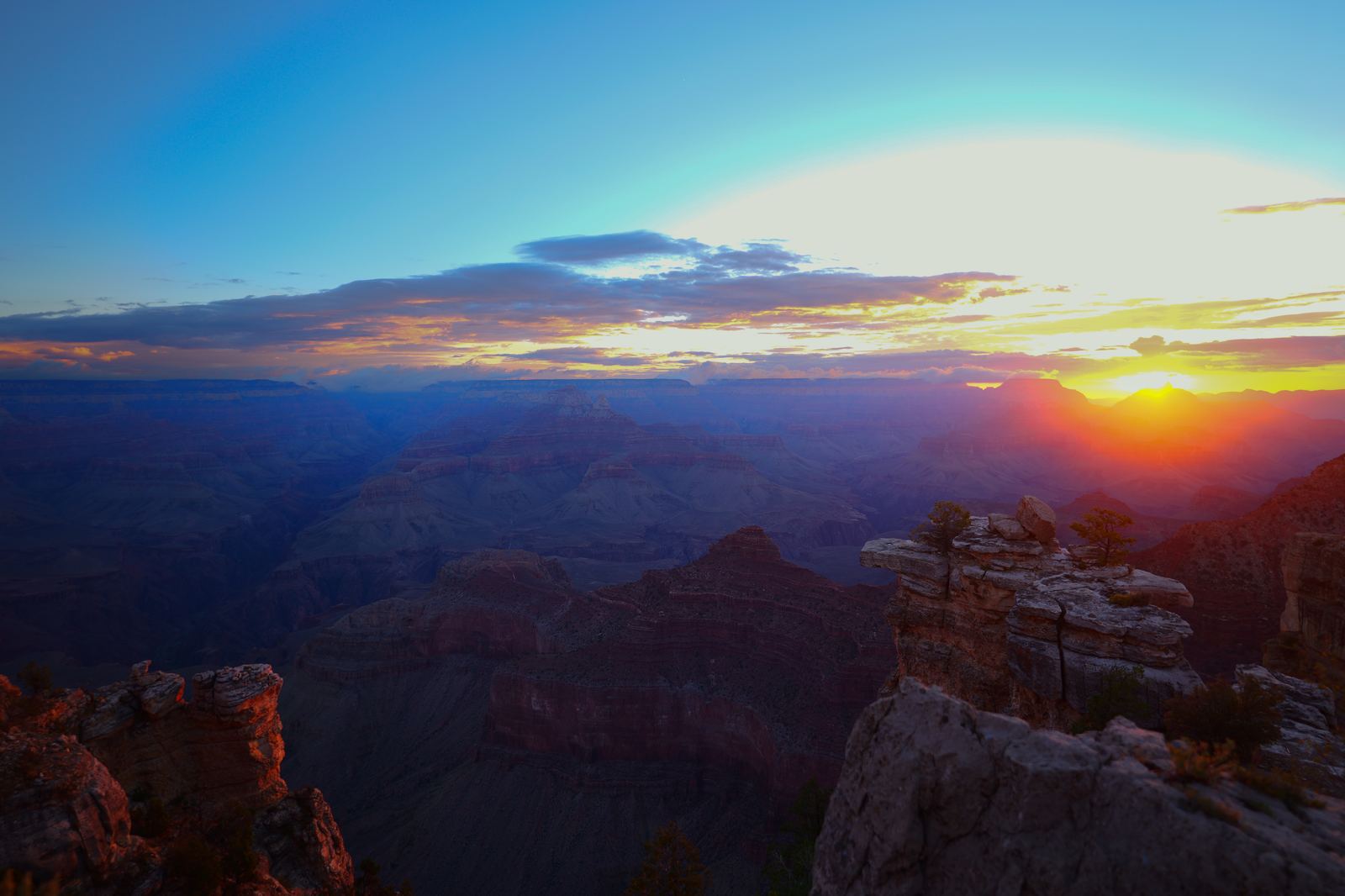 Grand Canyon at sunset