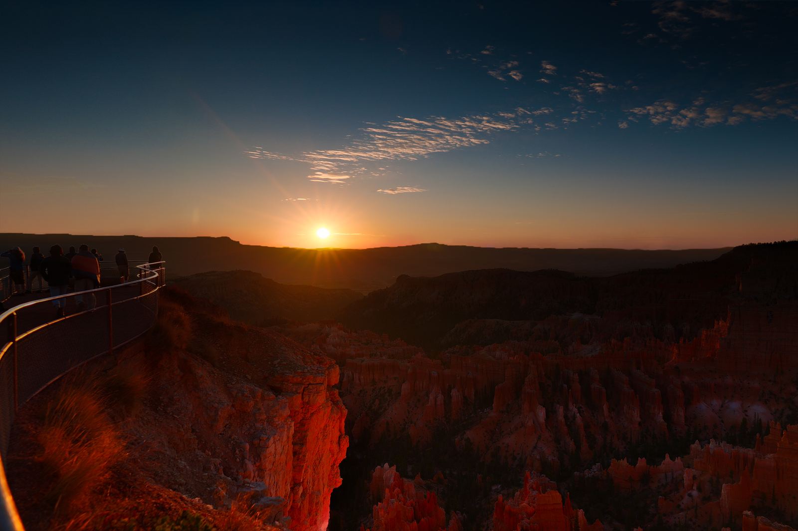 Sunrise over Bryce Canyon